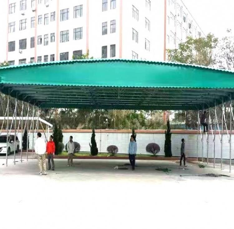 大型帐篷 移动仓储帐篷 定做户外移动推拉雨棚