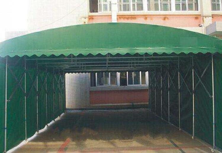 停车充电桩雨篷 镀锌管帐篷