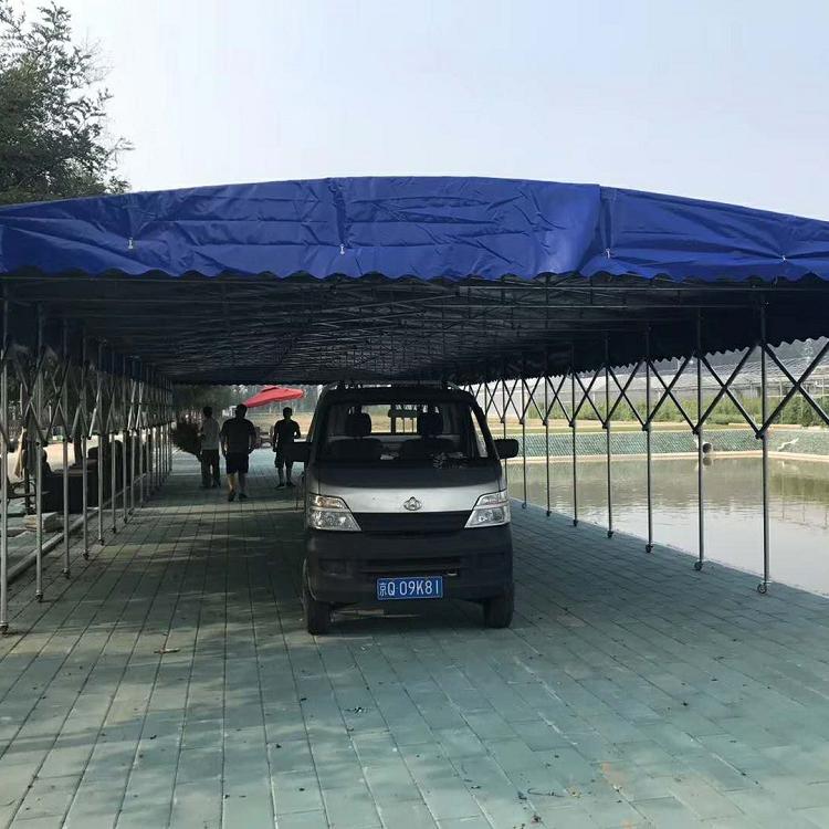 篷房厂商 移动仓库帐篷 定做户外移动推拉雨棚