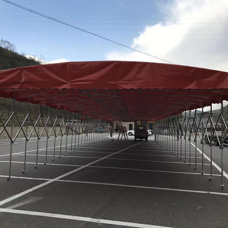 移动仓库篷遮阳帐蓬 临时仓储帐篷 户外工地车棚
