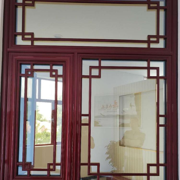 铝合金仿古门窗 金属门窗 仿古门窗 陕西仿古金属门窗