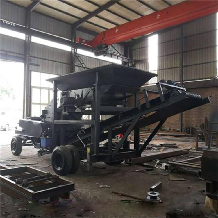 供应玄武石破碎机 建筑垃圾移动破碎机 源头厂家 品质保证