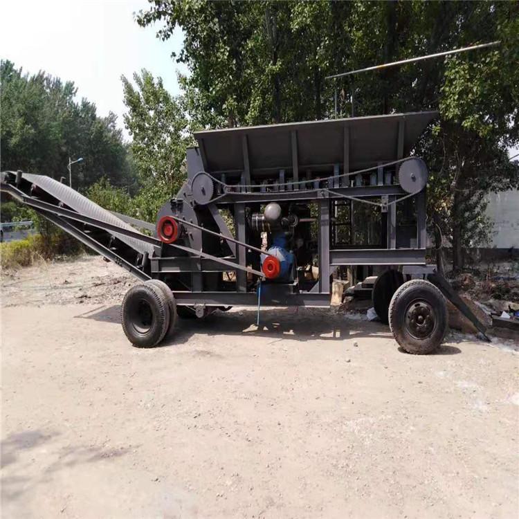 厂家直销石头破碎机 建筑垃圾移动破碎机 精英机械专业加工定制