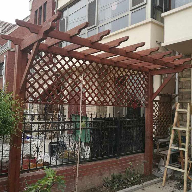 漯河防腐木花架 户外防腐木花架 现货销售 厂家直销