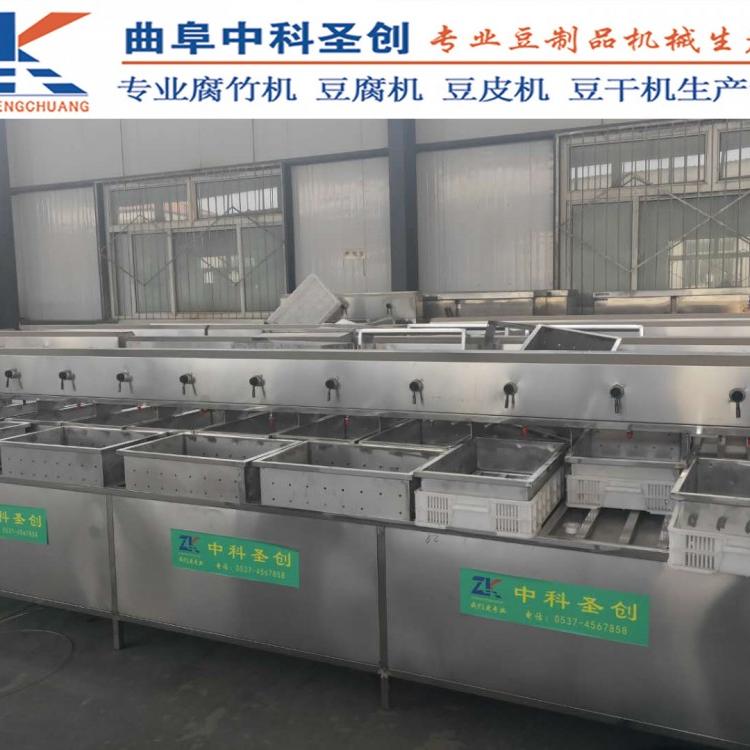穆棱市大豆腐生产线 大豆腐生产线设备厂家 做豆腐的机器