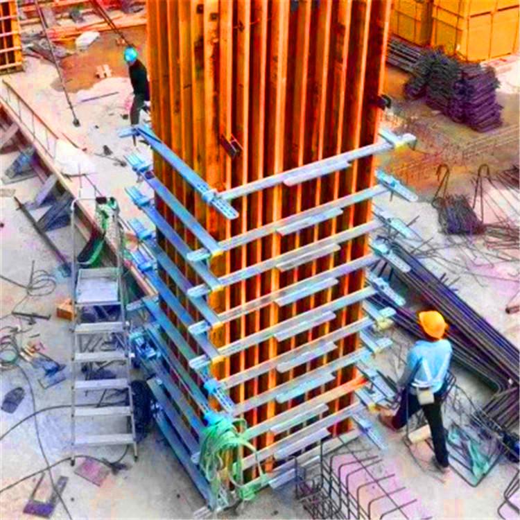 方柱加固件方圆扣 方柱柱箍加固 柱子模板加固件 紧固器卡件抱箍