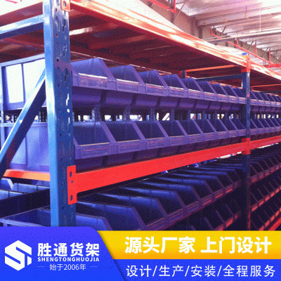 厂家批发中型重型货架 仓库五金移动货架 组装货架 阁楼货架