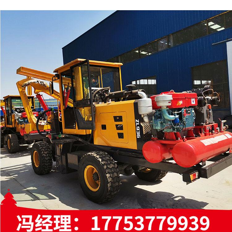 JS-940 公路护栏打桩机围栏钢管打桩机 防撞小型护栏打桩机 久胜机械