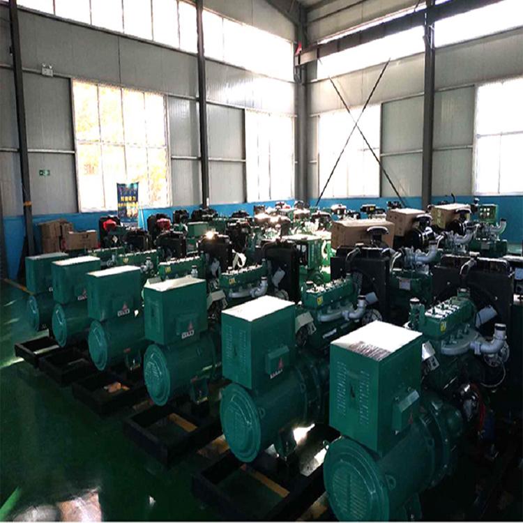 足功率潍柴300千瓦发电机组 万众 潍坊50KW小型柴油发电机组
