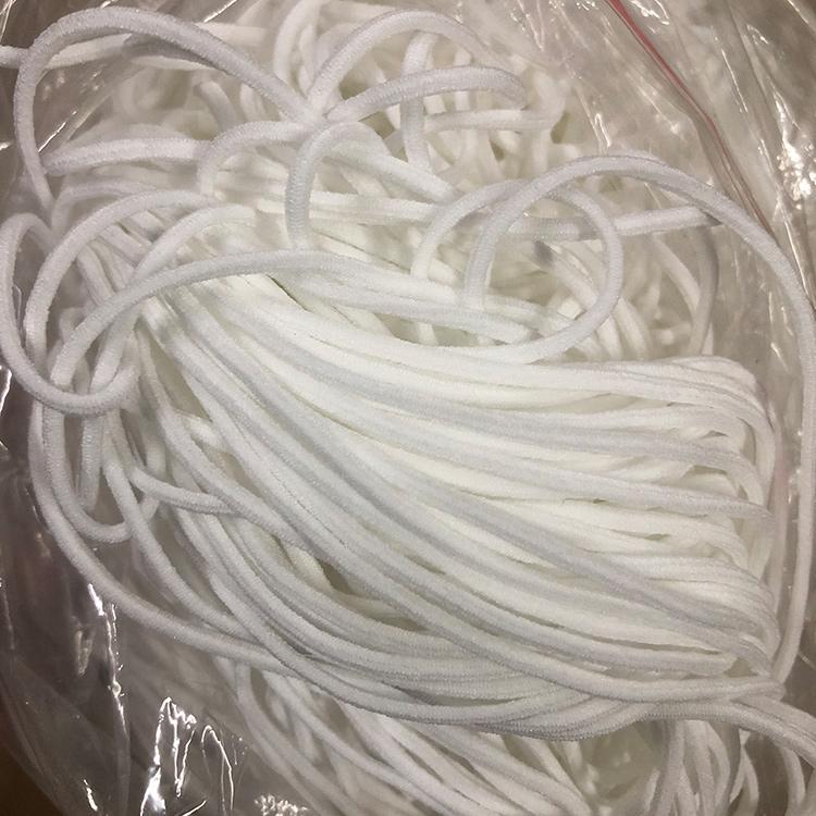 广东扁平口罩耳带生产商 一次性耳带生产厂家