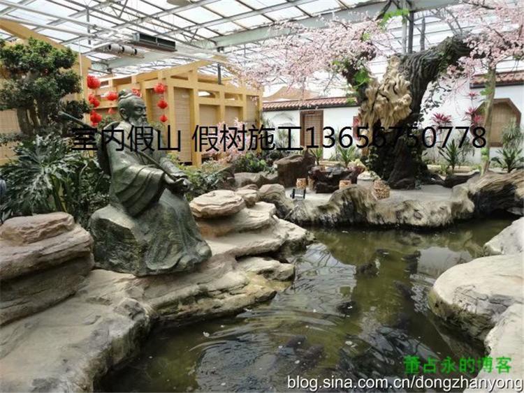 安庆水泥卡通TPC假山雕塑施工 湘岩塑石假山巧妙施工焕然一新