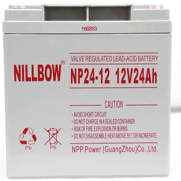 Nepeller蓄电池厂家NP24-12 12V24AH型号齐全