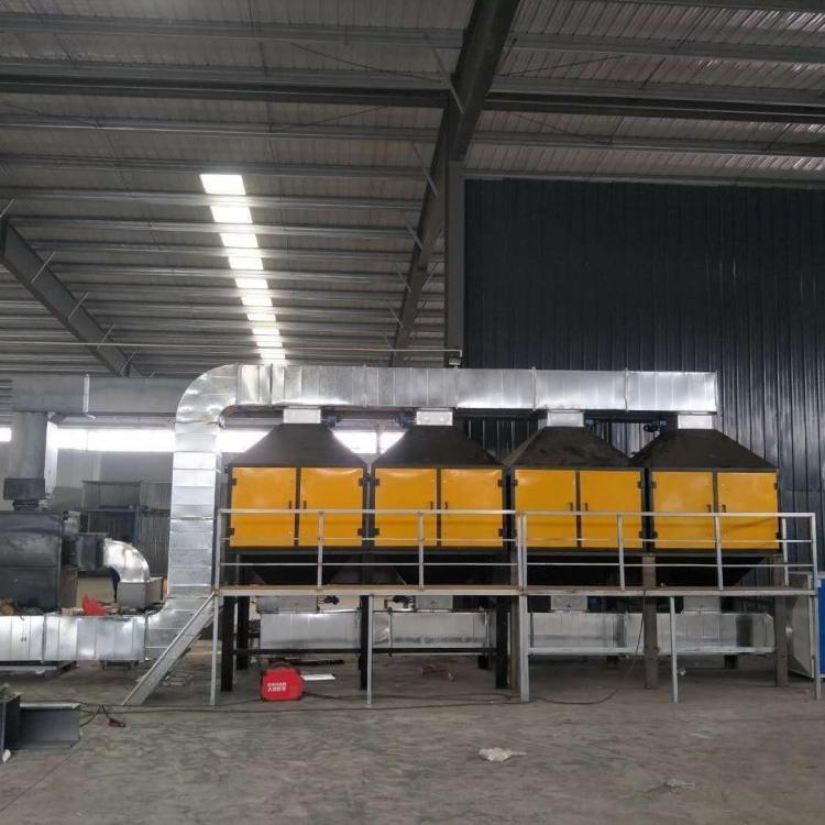 河北黄骅环保设备生产厂家  催化燃烧 喷漆烤漆 印刷专用处理工业废气VOCS设备 RCO催化燃烧  专业安装  过检测