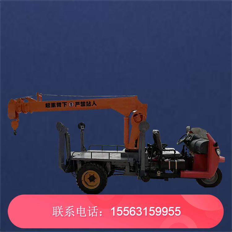 3吨4吨5吨三轮吊车起重机 农用三轮随车吊 建筑工程用三轮平板吊
