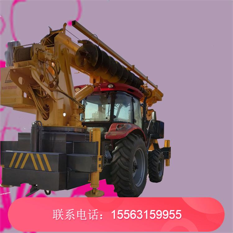 现货5吨拖拉机吊价格表 拖拉机吊钻一体机图片 大型拖拉机自卸吊