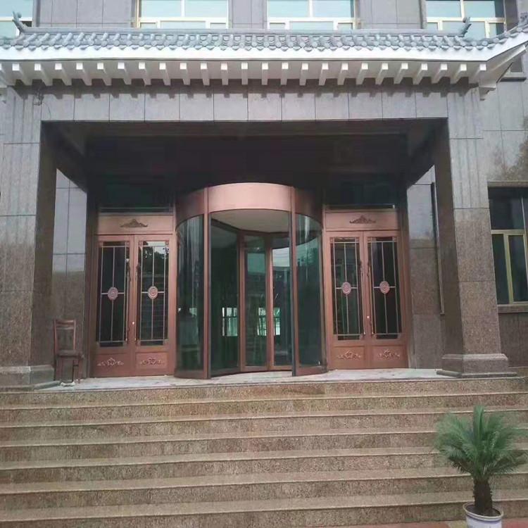 山东两翼旋转门  三翼旋转门 银行旋转门厂家