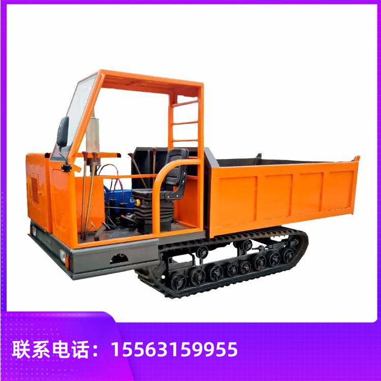 全地形运输履带自卸车 6t8t水利工程专用履带自卸车各种型号