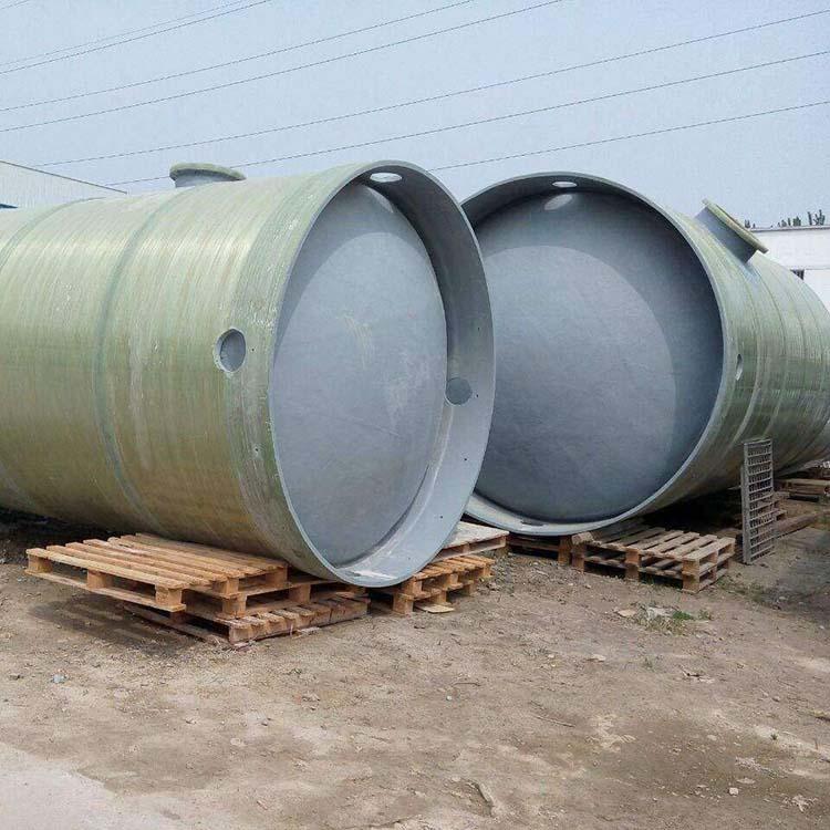 地埋式玻璃钢一体化泵站 玻璃钢一体化泵站厂家直销 一体化雨水泵站