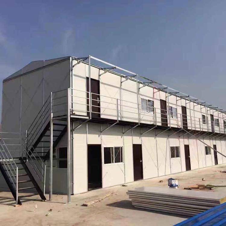 工程建筑工地宿舍 彩钢板房常年供应 山东彩钢板房