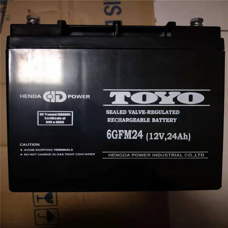 TOYO蓄电池6GFM100 东洋蓄电池12V100AH应急照明装置