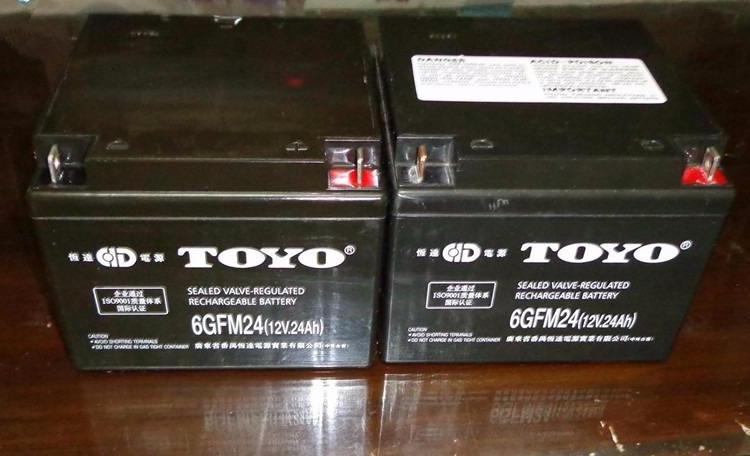 东洋TOYO蓄电池6GFM40 蓄电池12V40AH 计算机不间断电源