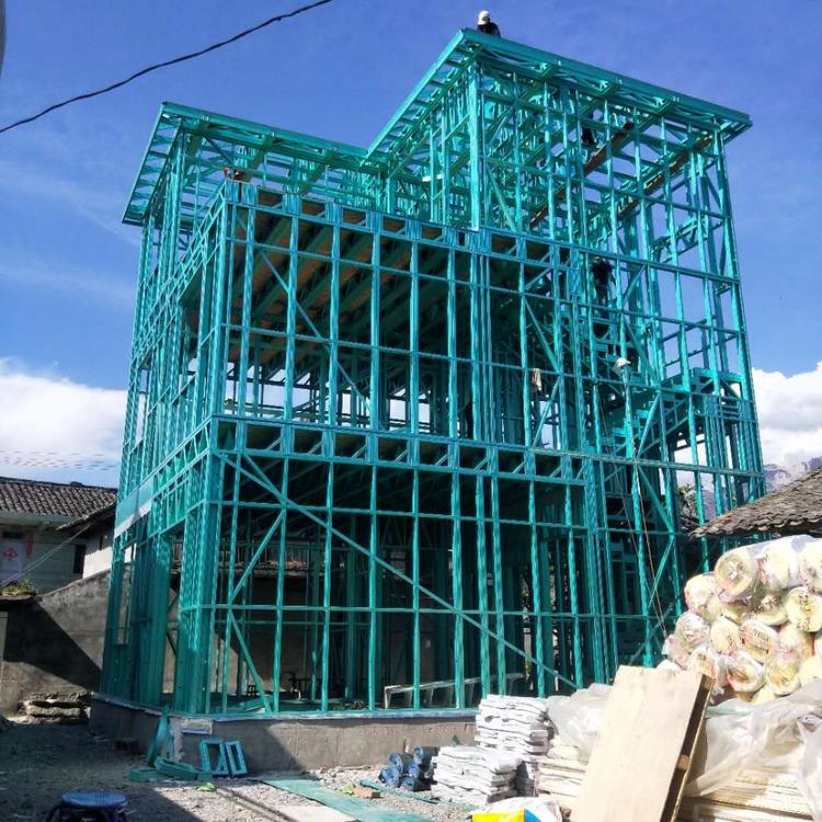 四川轻型装配式建筑 轻钢别墅厂家报价 青白江轻钢别墅厂家