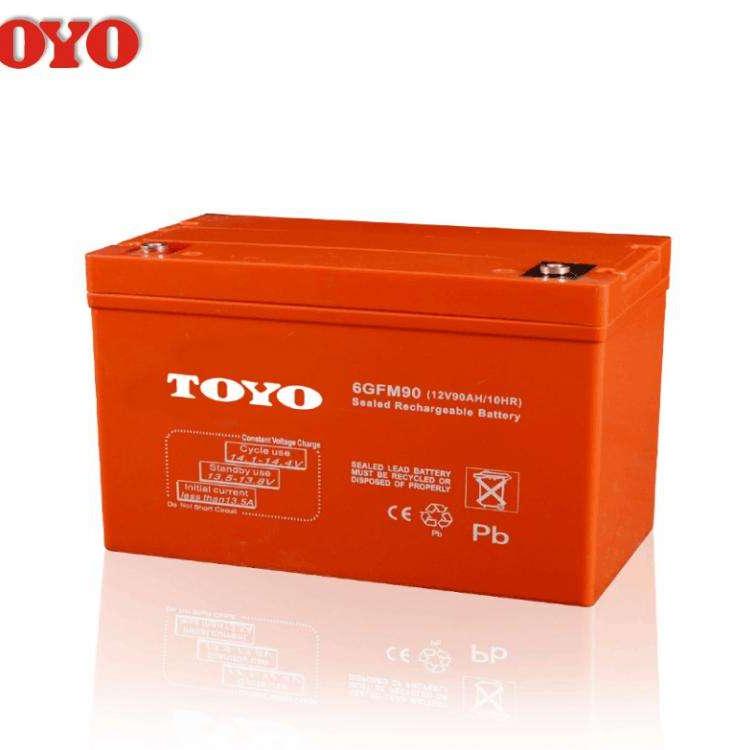 TOYO东洋蓄电池6GFM150 蓄电池12V150AH 储能不间断电源