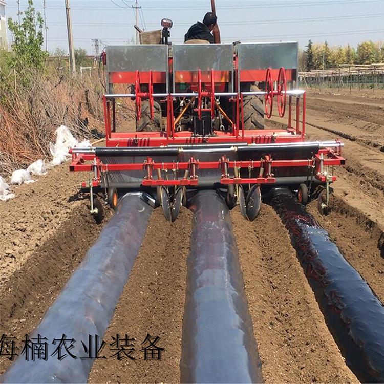 圆葱起垄覆膜机 原厂出货圆葱起垄覆膜机 潍坊起垄机厂家