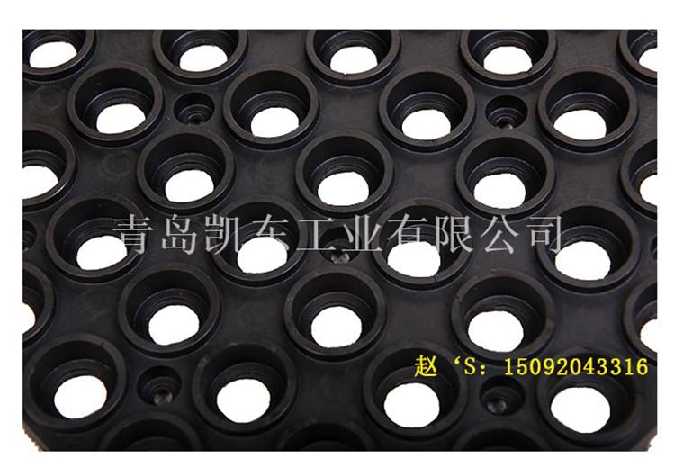 甲板垫 青岛凯东厂家供应 专用排水耐磨船用甲板垫 船舶垫黑色