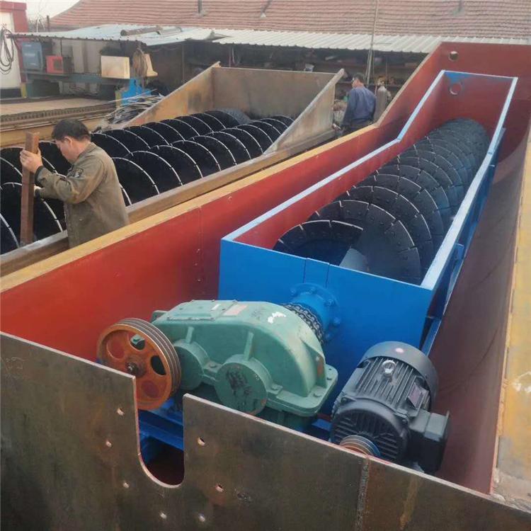 蛟龙洗沙机 绞龙洗砂机供应商家 江苏螺旋洗沙机