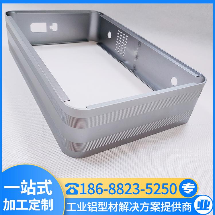 厂家直销6063铝合金型材铝型材折弯铝外框铝外壳