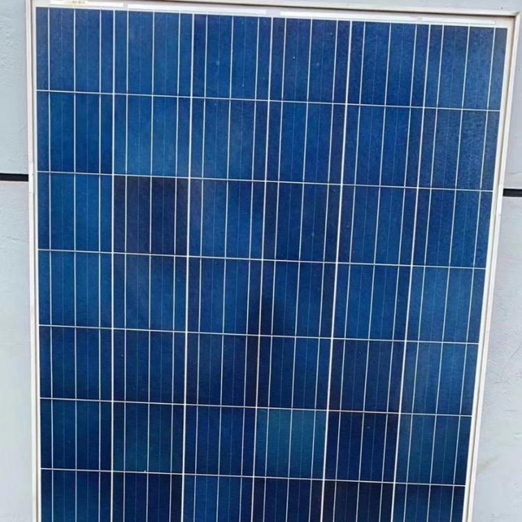 南京中电多晶二手太阳能板批发  250W多晶太阳能板价格  拆卸二手太阳能板热销中