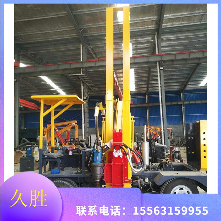双缸打桩机 液压防撞护栏打桩机 立柱护栏打桩机 路面打桩机