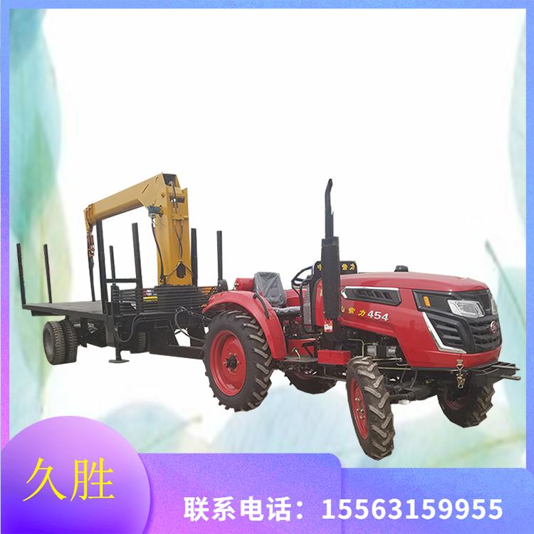 吊电线杆专用起重机 拖拉机平板自卸吊 厂家改装拖拉机随车吊