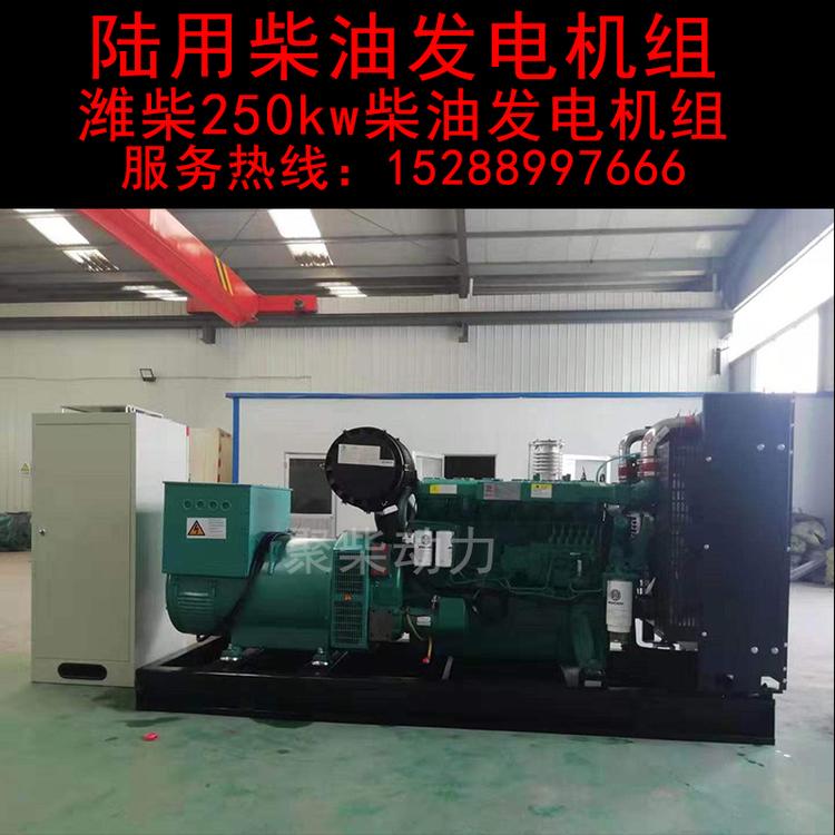 50千瓦发电机200kw上柴发电机组静音型发电机