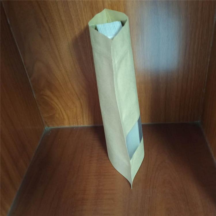 三边封袋批发 定制生产带透明窗纸袋
