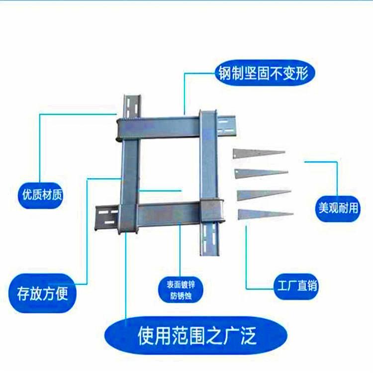 可镀锌模板紧固件批发 新型方柱扣厂家 方圆扣生产厂家 方柱模板夹具扣