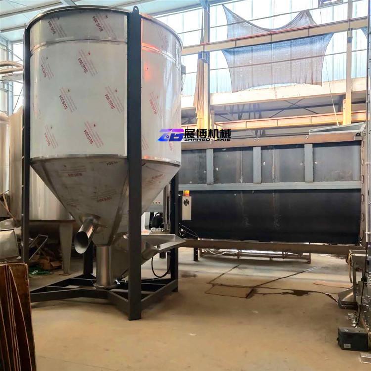 5吨硝酸纤维塑料搅拌机立式混料机有机玻璃不锈钢混合机