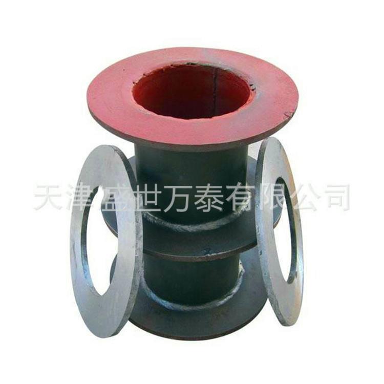 热镀锌板防水套管厂家直销 钢性防水套管预埋套筒止水环