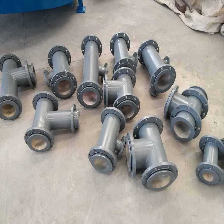 淄博泰利陶瓷耐磨管道 铝矿用耐磨陶瓷管 铝矿用弯头