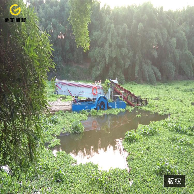 水葫芦打捞船   全自动水葫芦打捞船