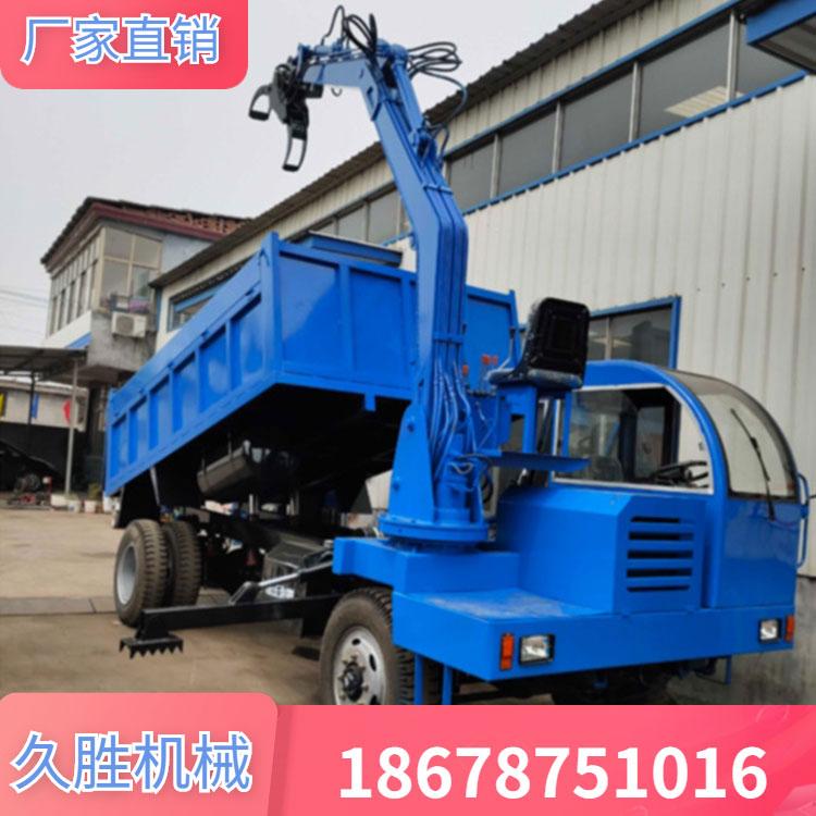 翻斗自卸轮式随车挖 河道清淤挖掘装载机 12吨20吨四不像随车挖