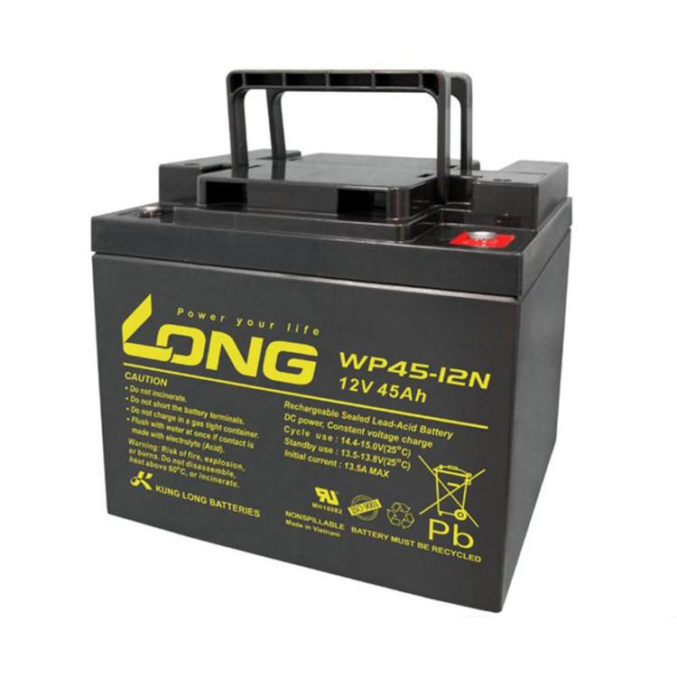 LONG蓄电池WP20-12 UPS/精密仪器 医疗专用蓄电池12V20AH 广隆免维护蓄电池