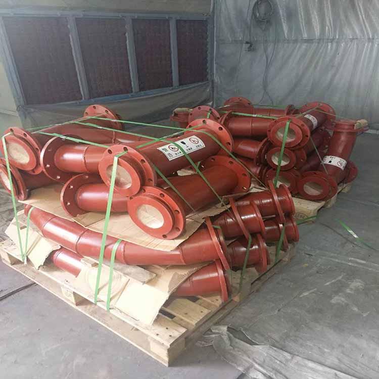 山东陶瓷耐磨管道 铝矿用耐磨陶瓷管 铝矿用弯头 专业生产