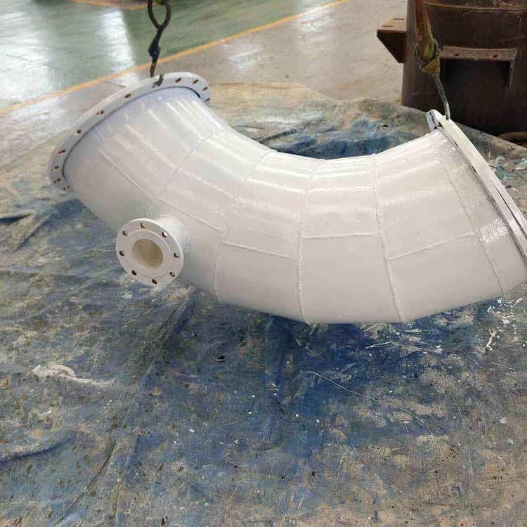 耐磨陶瓷管道大半径 尾矿输送管输送矿浆尾矿 陶瓷耐磨管道