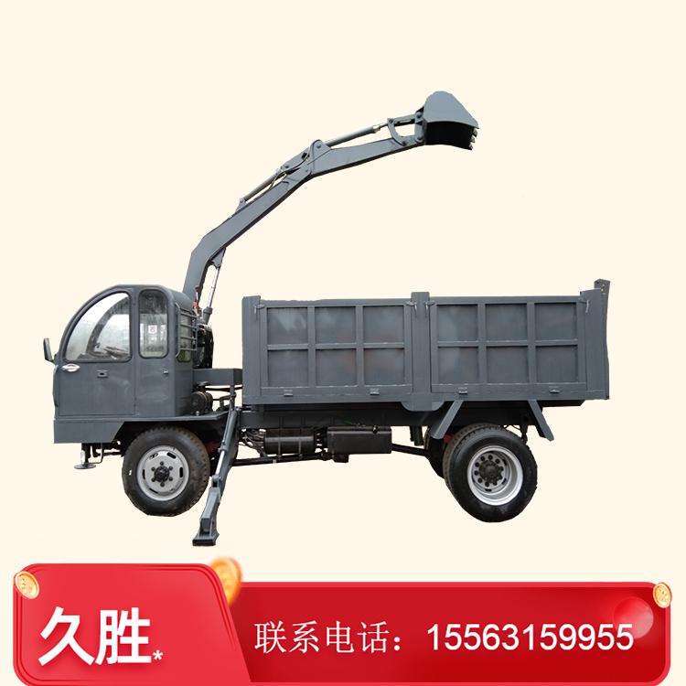 厂家定制四不像随车挖 新款改装四轮随车挖掘机 车载式挖掘机