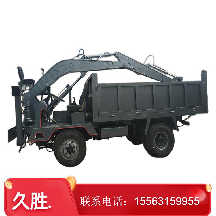 分时四驱随车挖 10吨随车挖 山东随车挖厂家 久胜机械