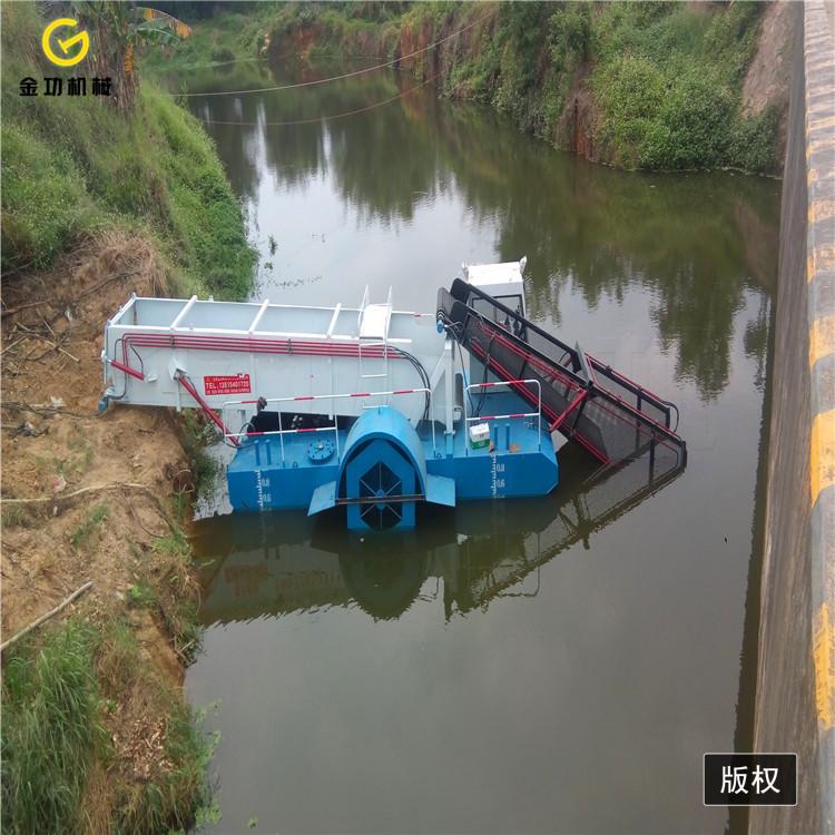 水面垃圾打捞船  小型垃圾打捞船