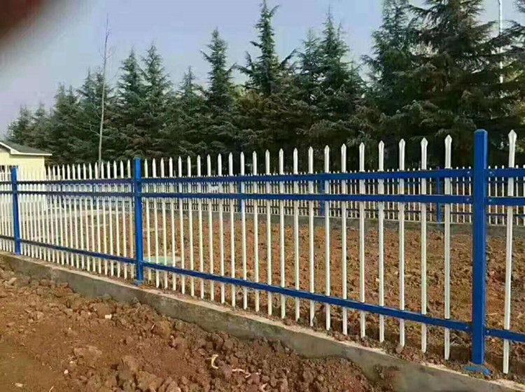 湖南白色草坪护栏现货 城市道路钢制绿化带草坪隔离护栏 品质保障模范厂家