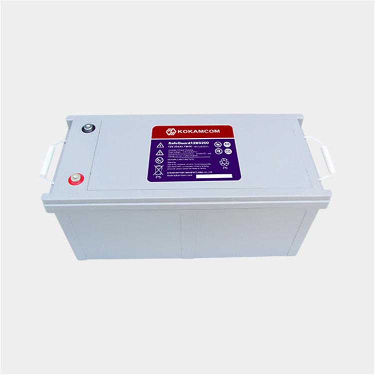 英国柯咖姆蓄电池12BS200 KOKAM蓄电池12V200AH 储能UPS电源 AGM阀控密封技术